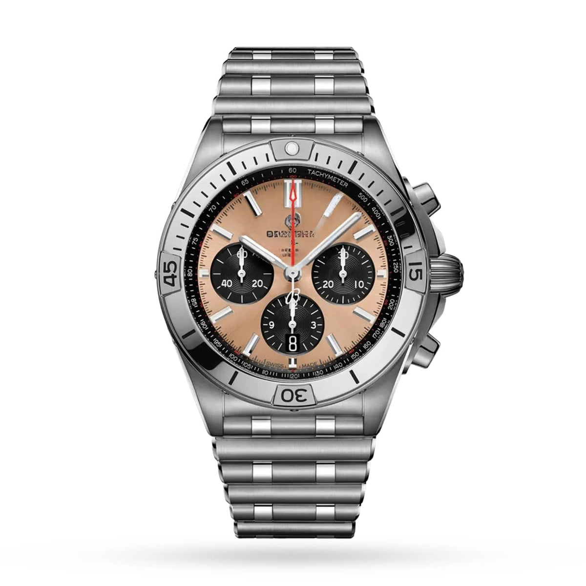 Chronograph Silver Stainless Steel 42mm (2)