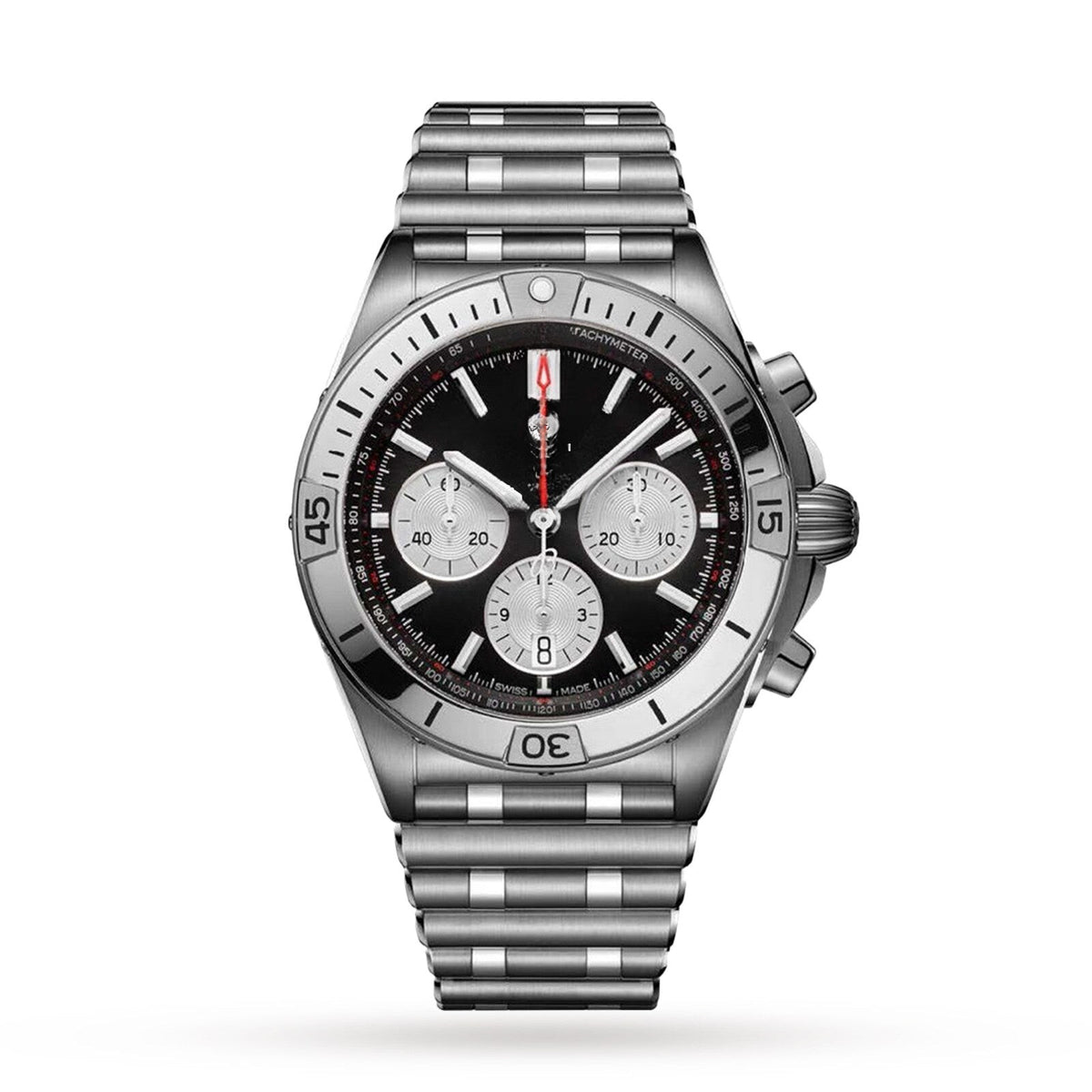 Chronograph Black Stainless Steel 42mm (15)