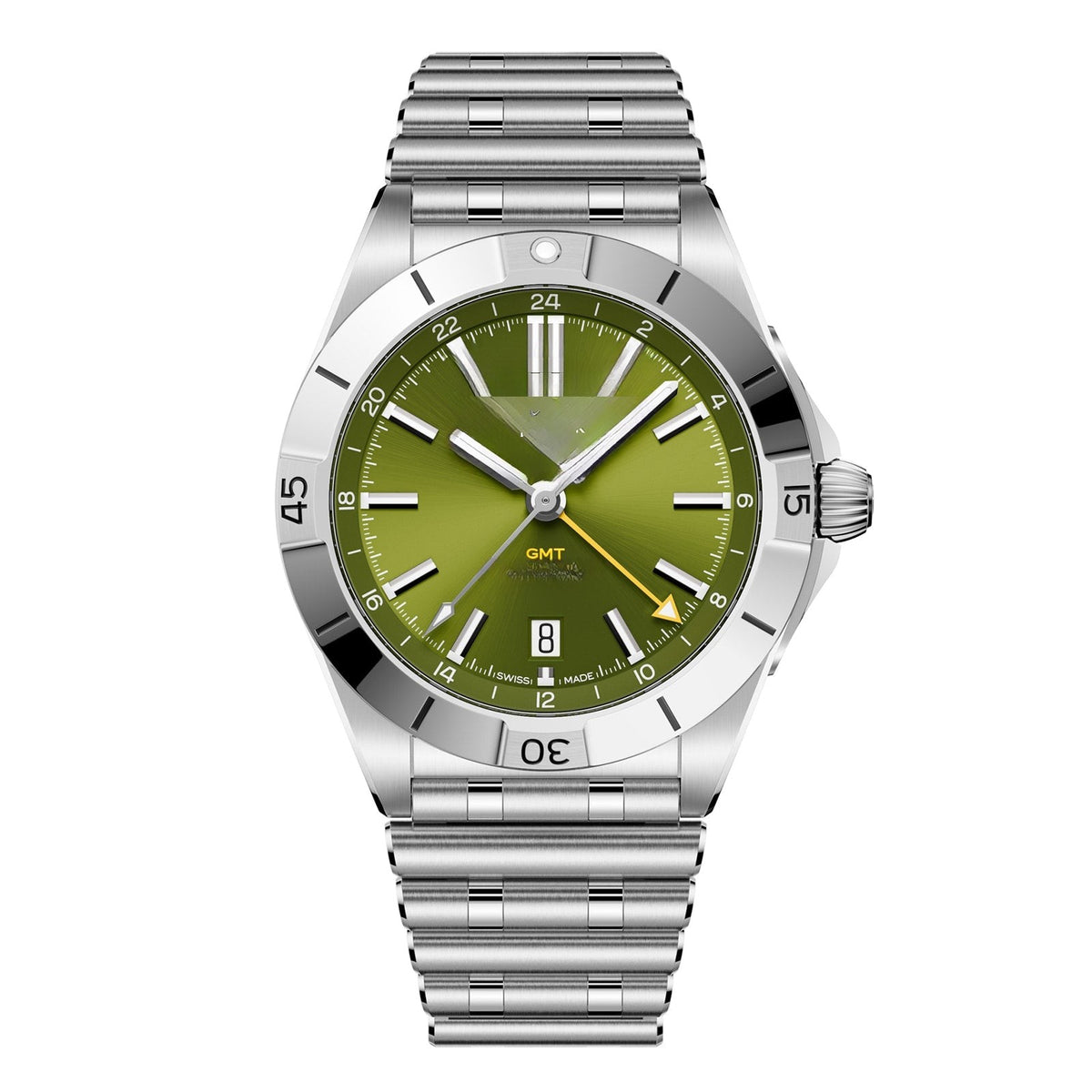 Chronograph Green Stainless Steel 40mm