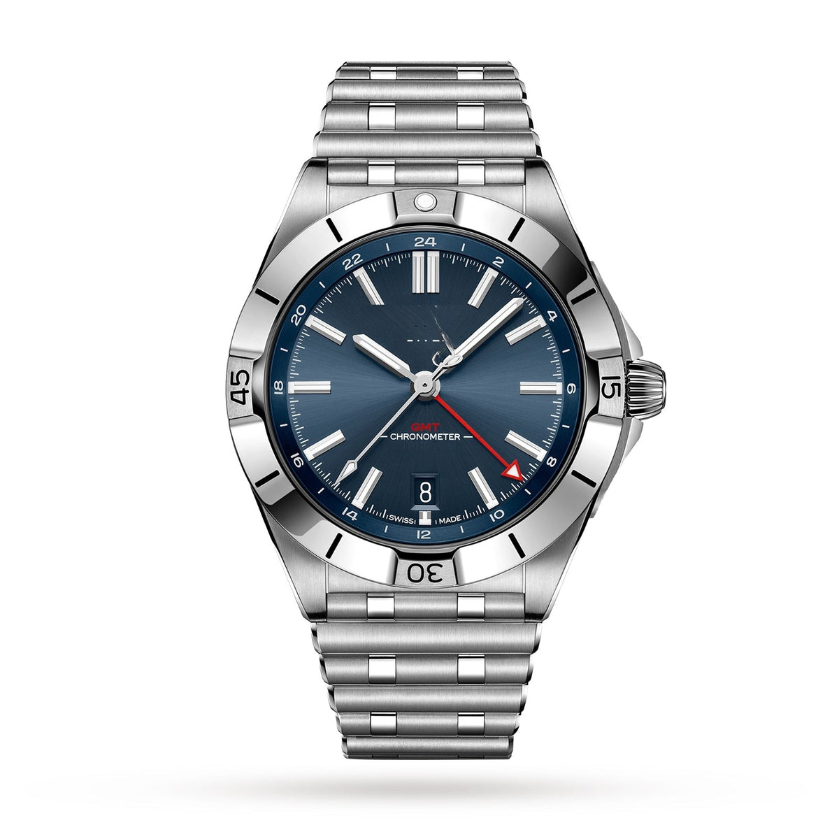 Chronograph Blue Stainless Steel 40mm (6)