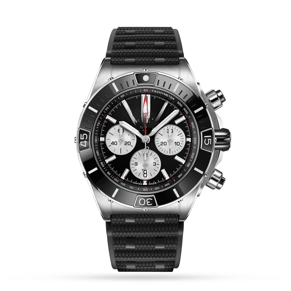 Chronograph Black Stainless Steel 44mm (14)