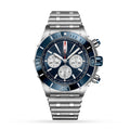 Chronograph Blue Stainless Steel 44mm (7)