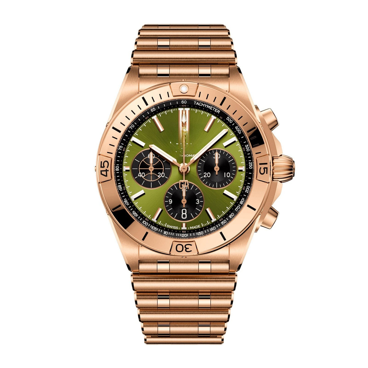 Classic Green 18K Rose Gold 42mm