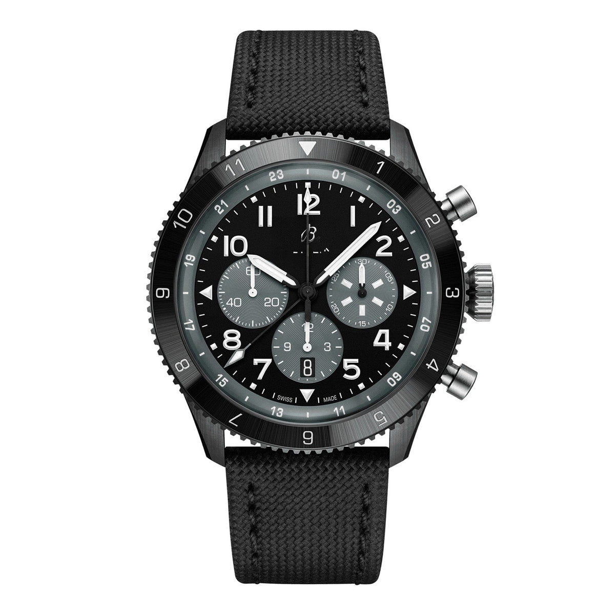 Classic Black Steel 46mm