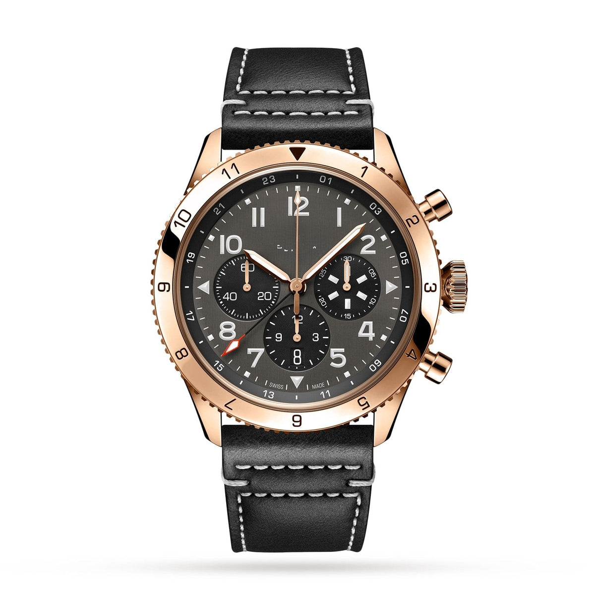 Classic Black 18K Rose Gold 46mm (4)