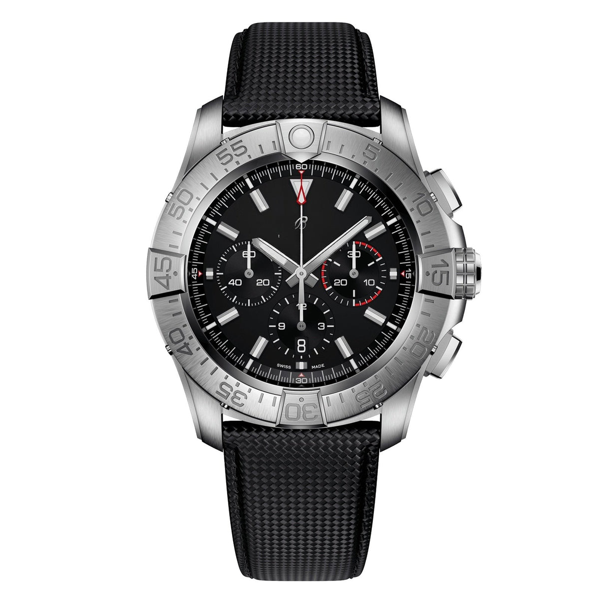 Pilot Black Steel 46mm
