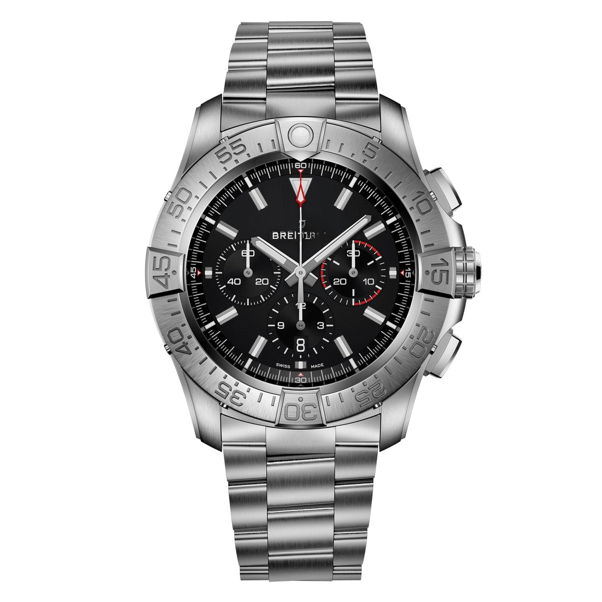 Pilot Black Steel 46mm (2)