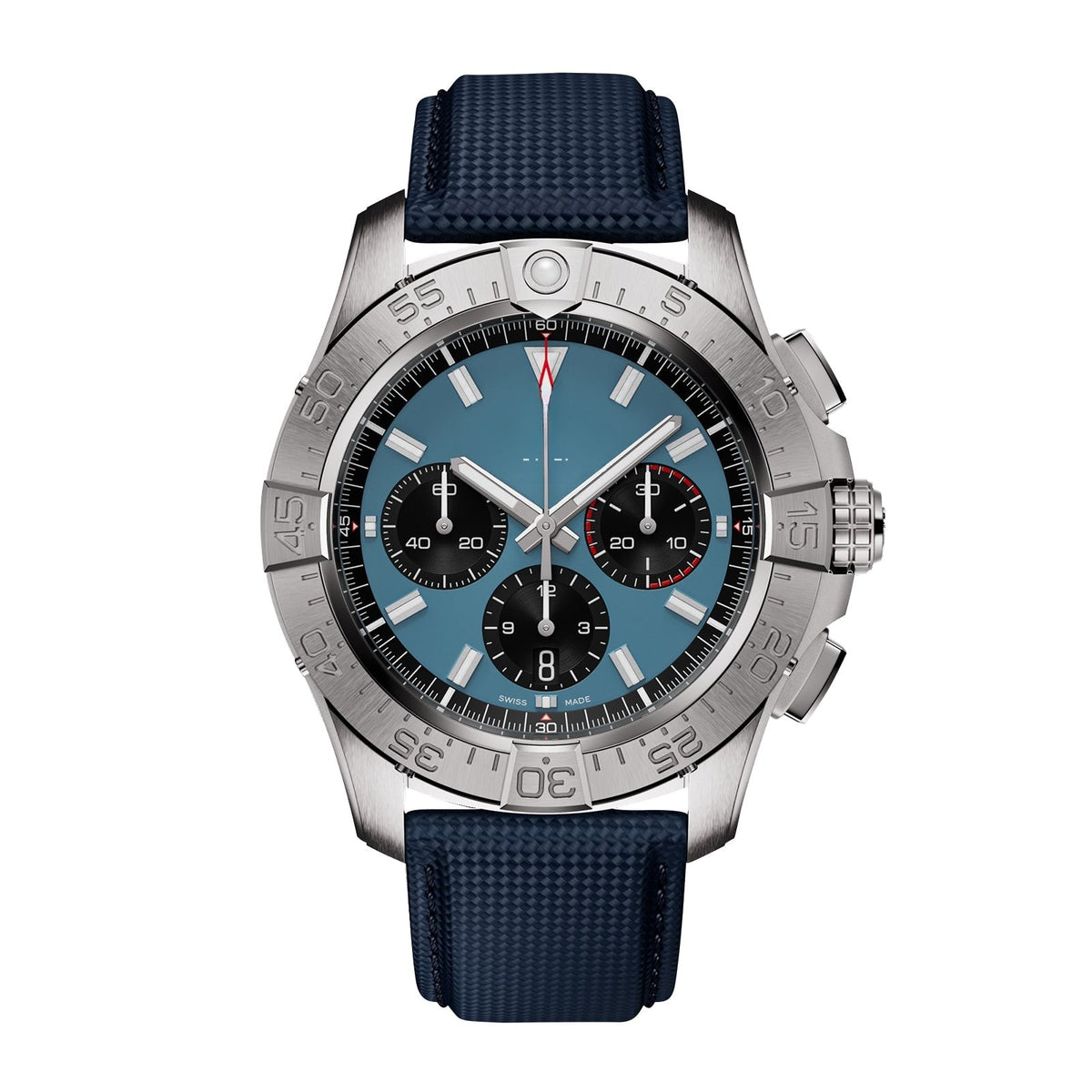 Chronograph Black Stainless Steel 44mm (17)