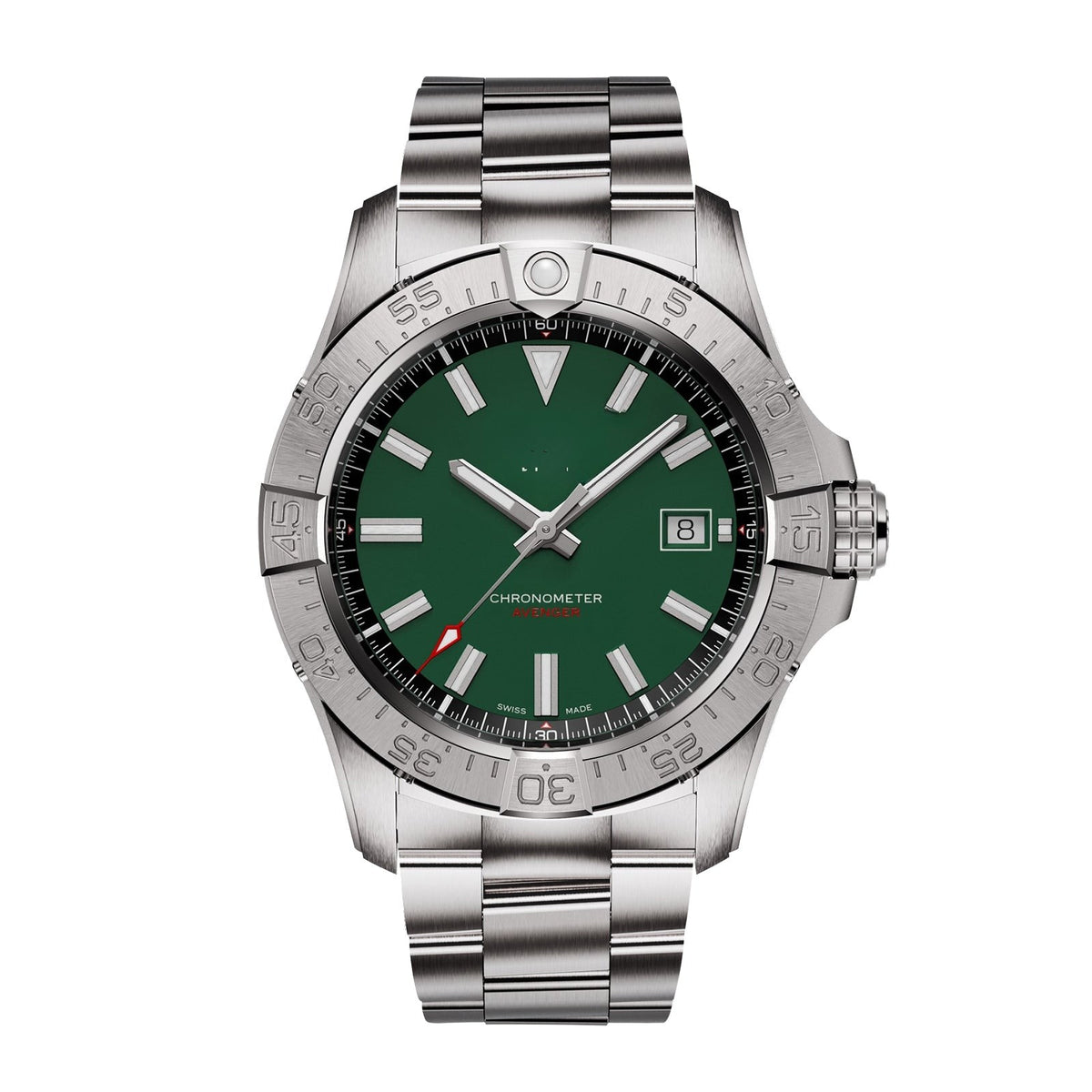 Chronograph Green Stainless Steel 42mm
