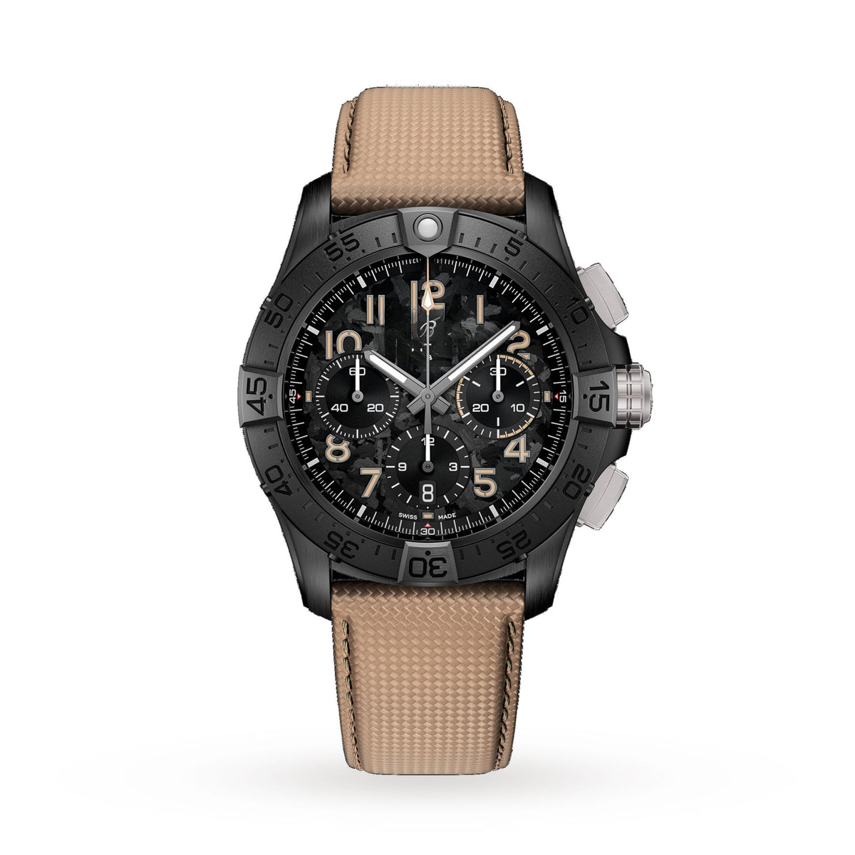 Pilot Black Steel 42mm