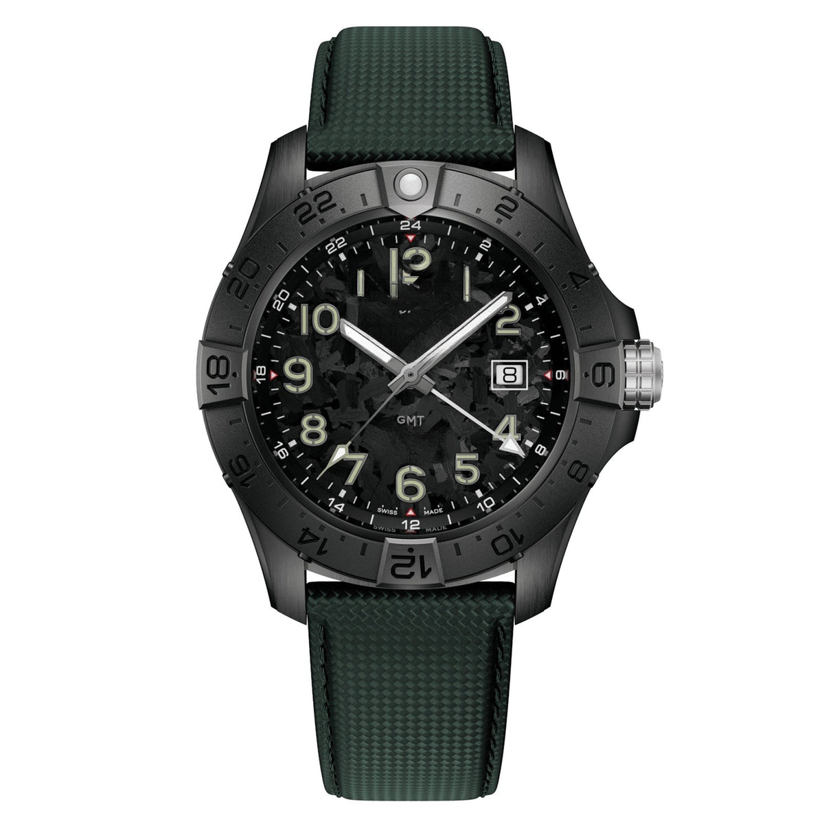 Chronograph Black Stainless Steel 44mm (22)