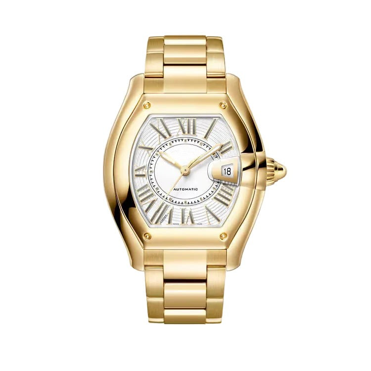 Racing White 18K Yellow Gold 38.7mm