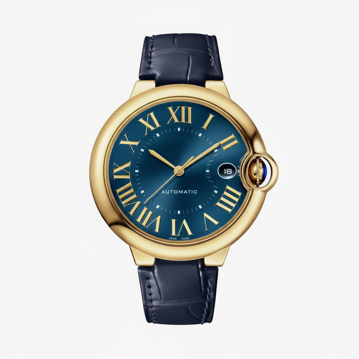 Dress Blue 18K Yellow Gold 40mm