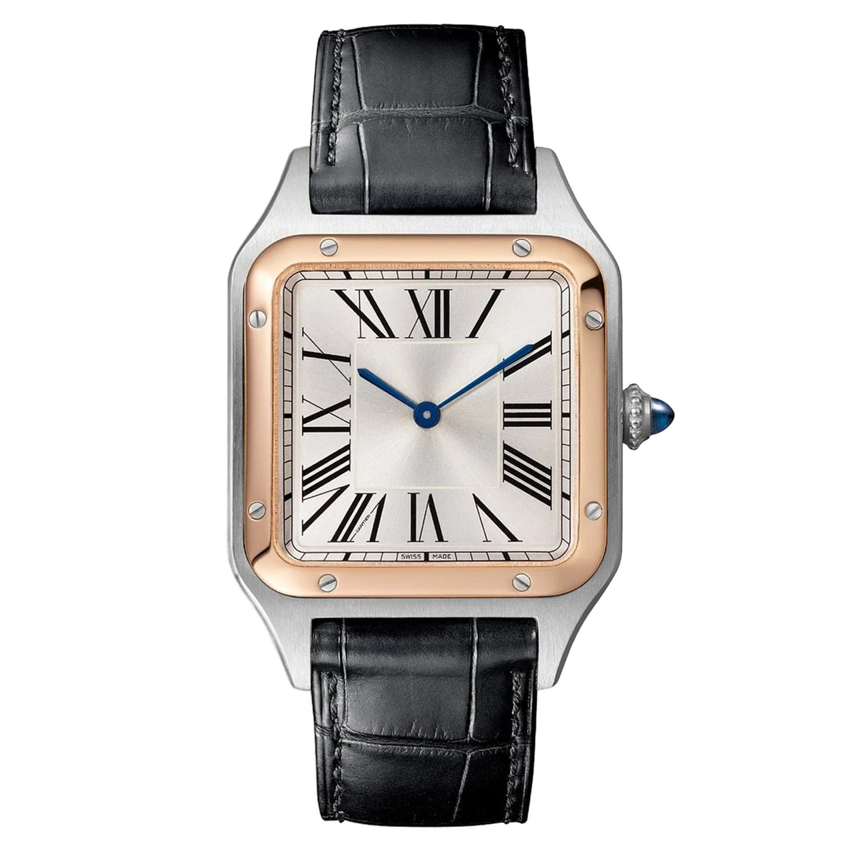Dress Silver 18K Rose Gold 31.5mm