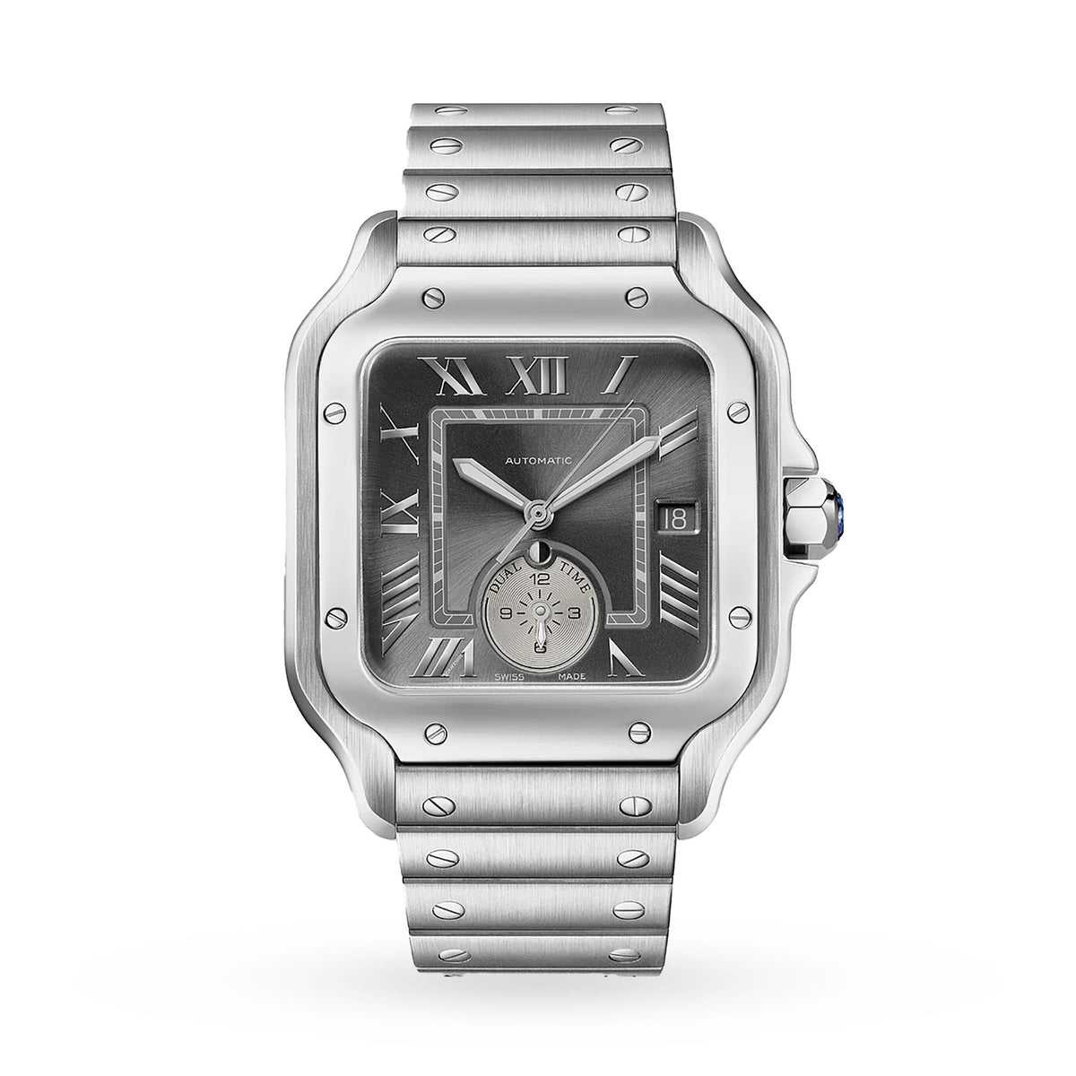 Dress Grey Steel 40mm