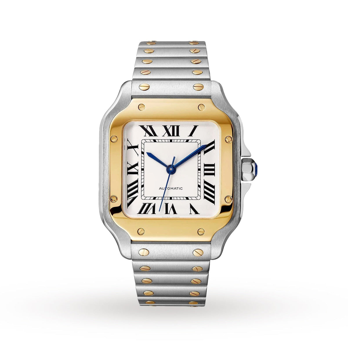 Dress Blue 18K Yellow Gold 35mm (2)