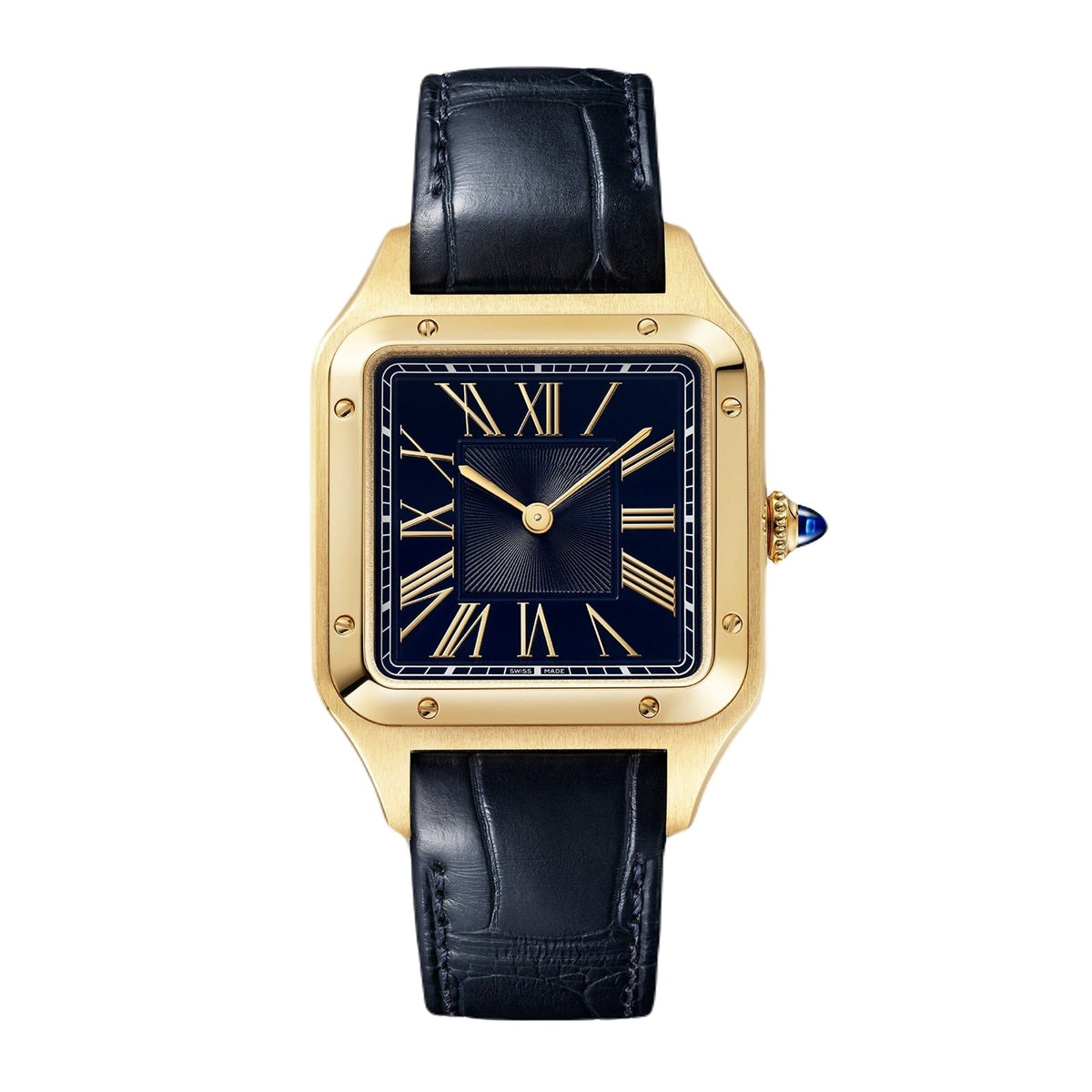 Dress Blue 18K Yellow Gold 31.5mm (2)