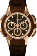 Chronograph Brown 18K Rose Gold 44mm