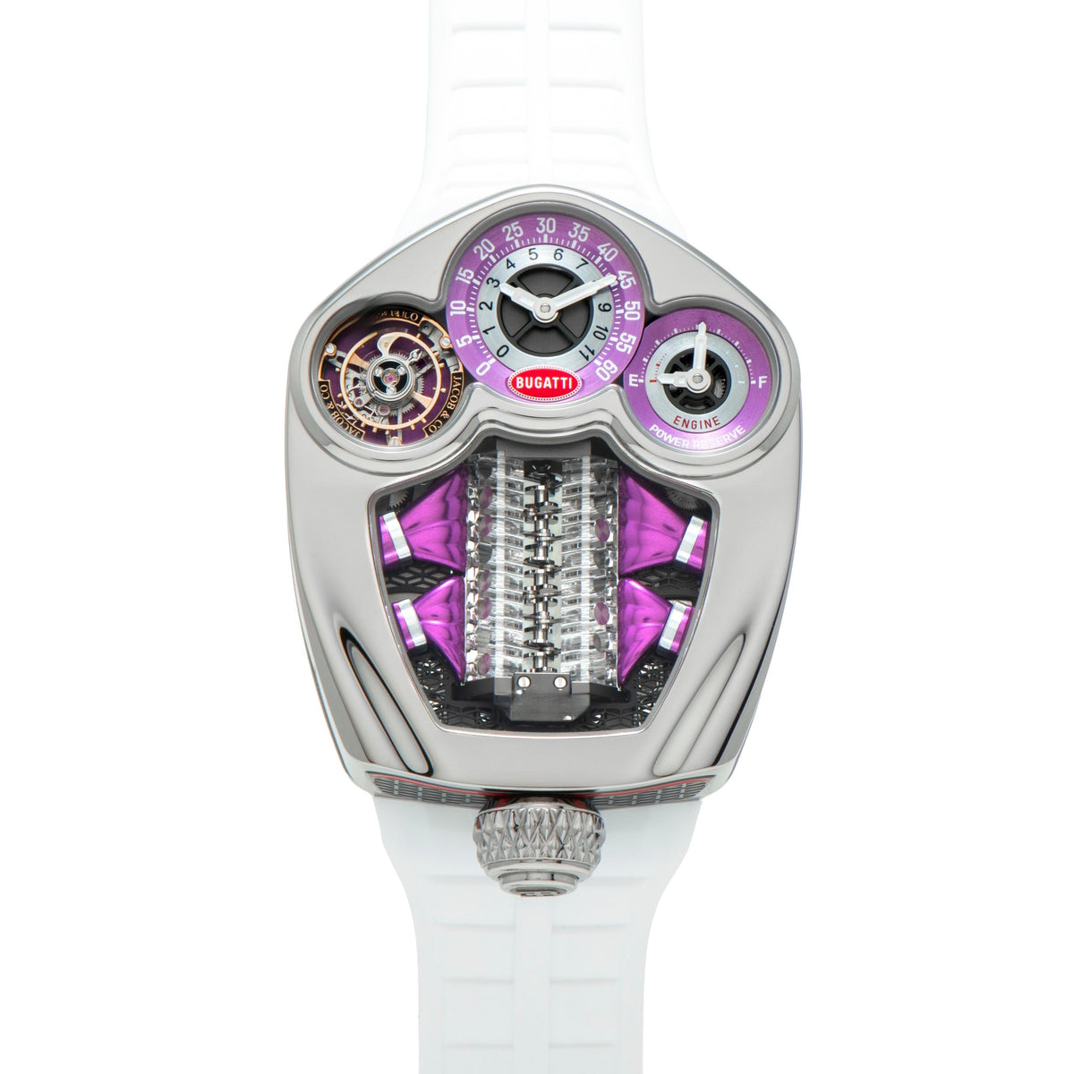 Racing Blue Titanium 52mm