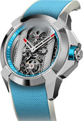 Skeleton Silver Steel 44mm
