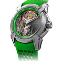 Skeleton Green Titanium 44mm (3)