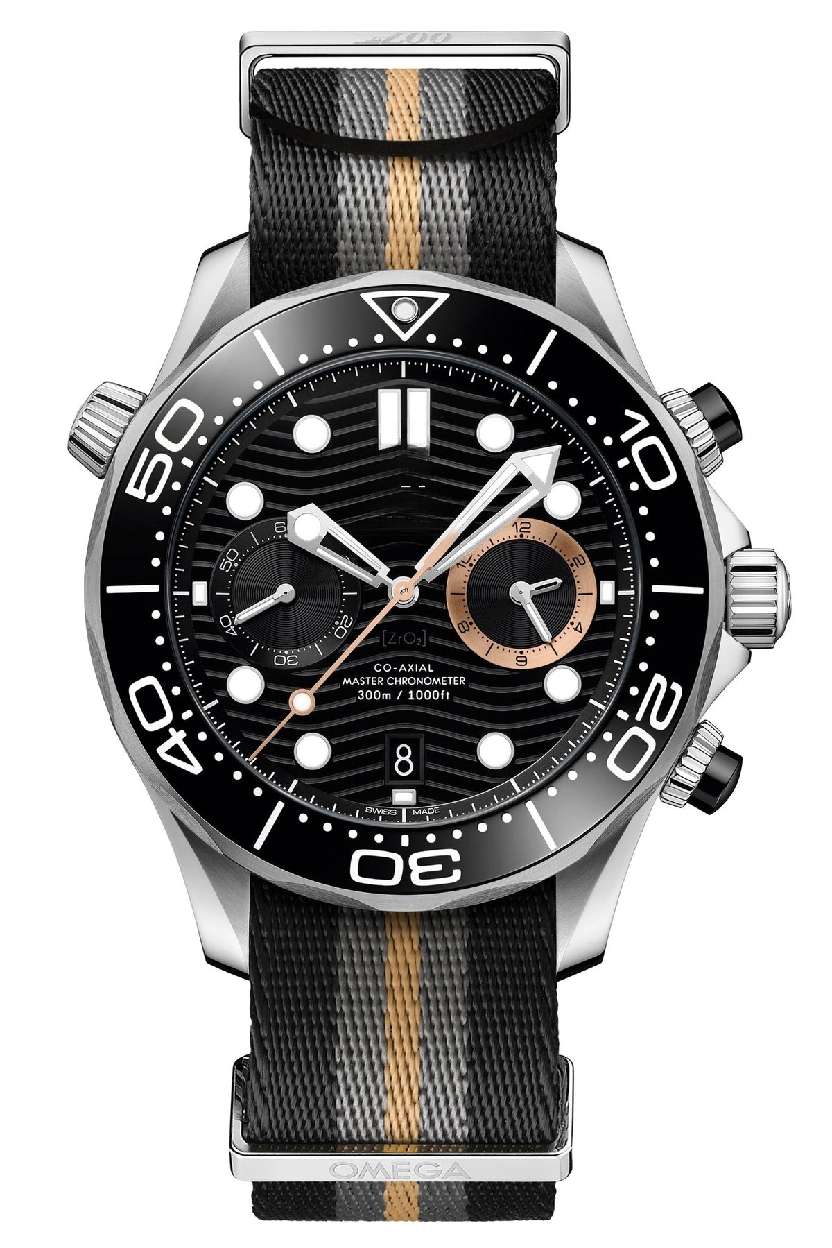 Chronograph Black Stainless Steel 44mm