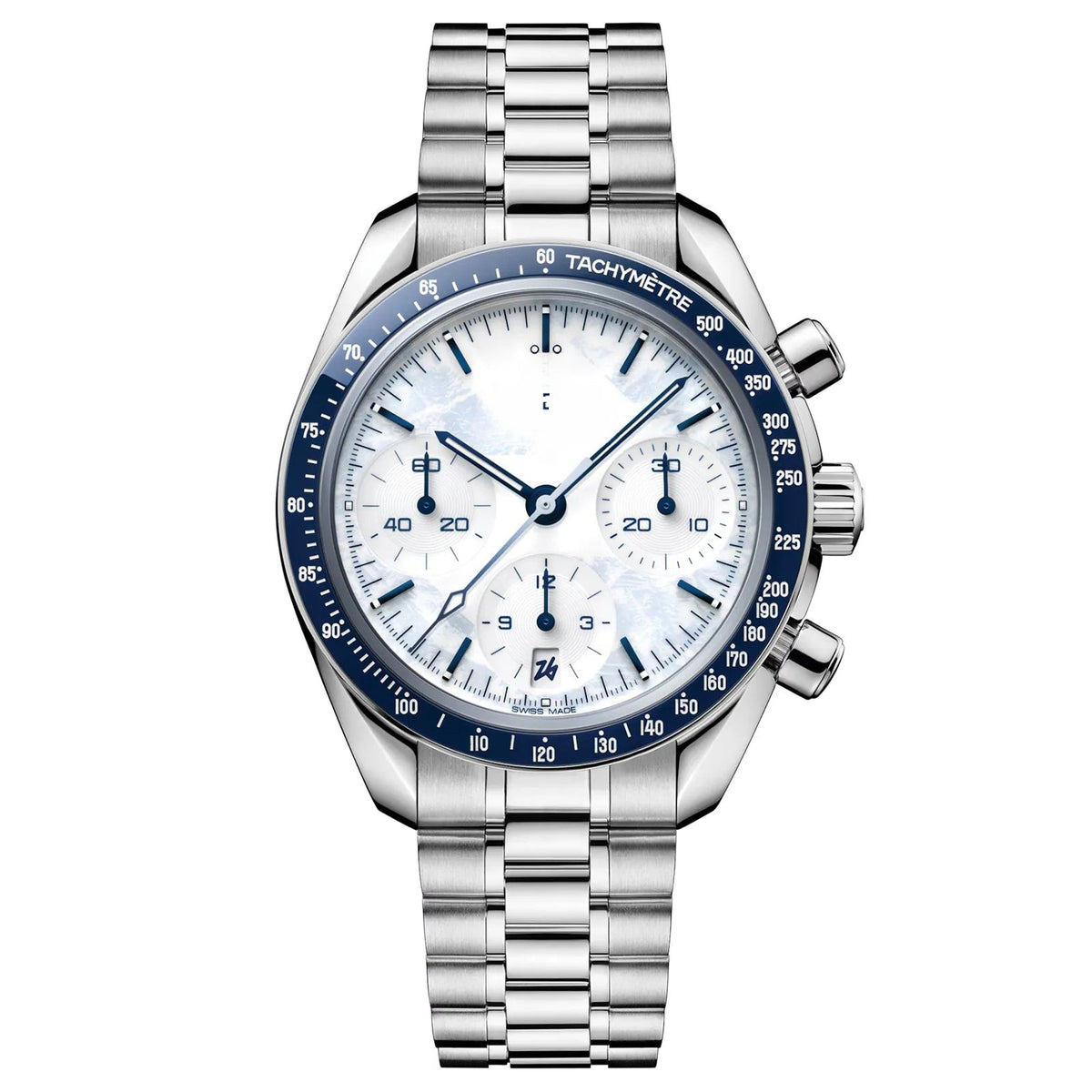 Classic Blue Stainless Steel 38mm