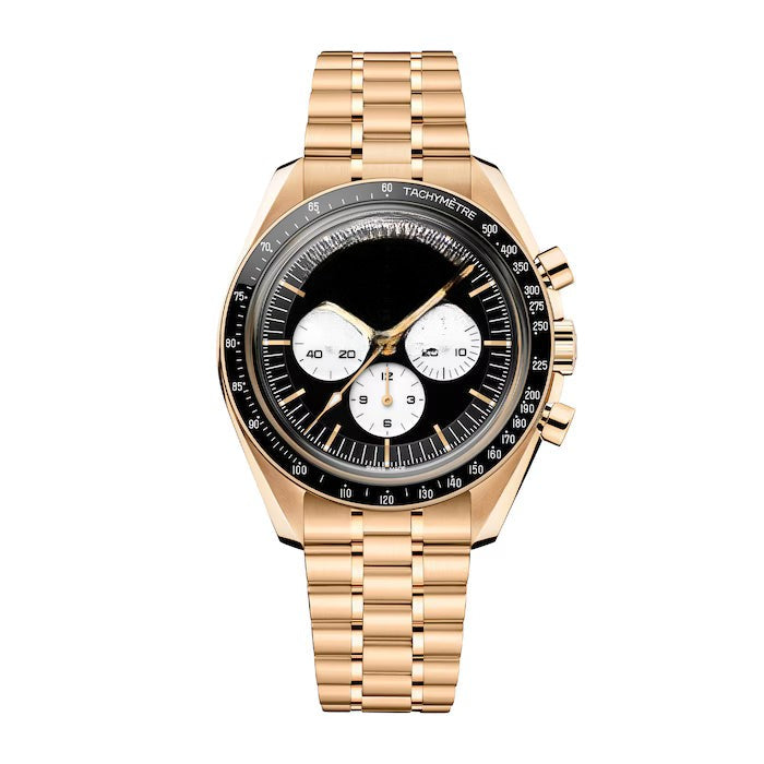 Chronograph Black 18K Yellow Gold 42mm