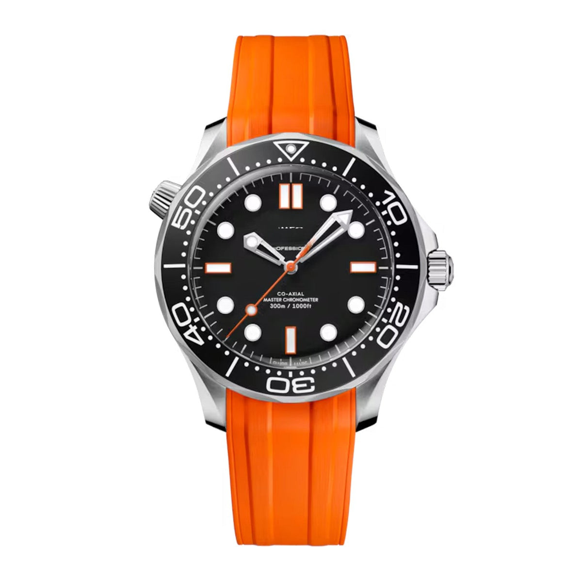 Skeleton Black Stainless Steel 42mm