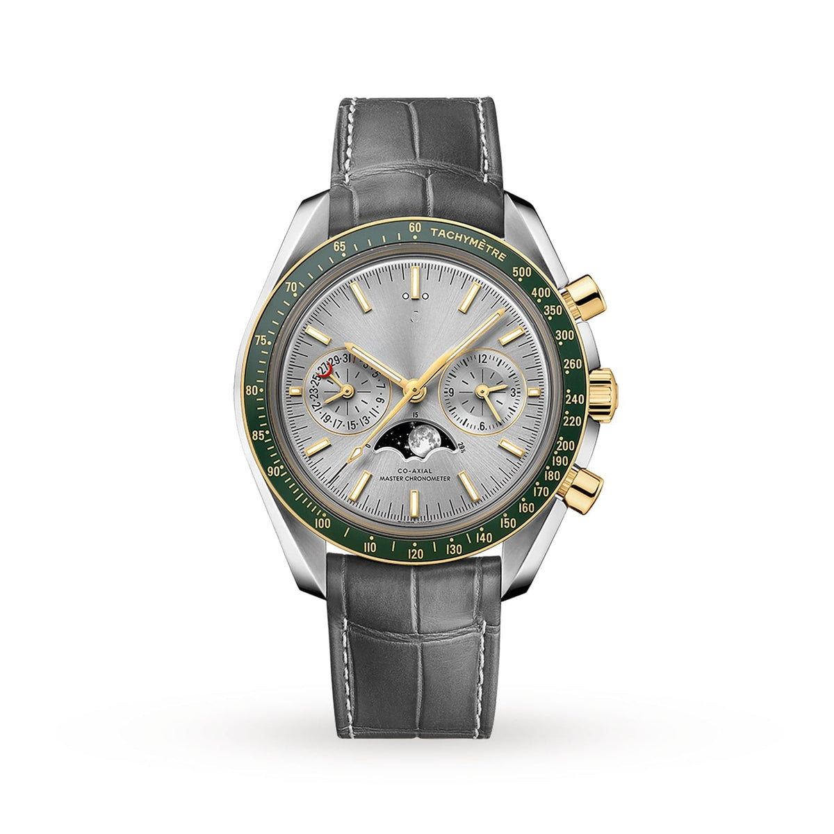 Chronograph Green 18K Yellow Gold 25mm