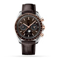Chronograph Brown 18K Rose Gold 25mm
