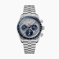 Chronograph Blue 18K White Gold 43mm