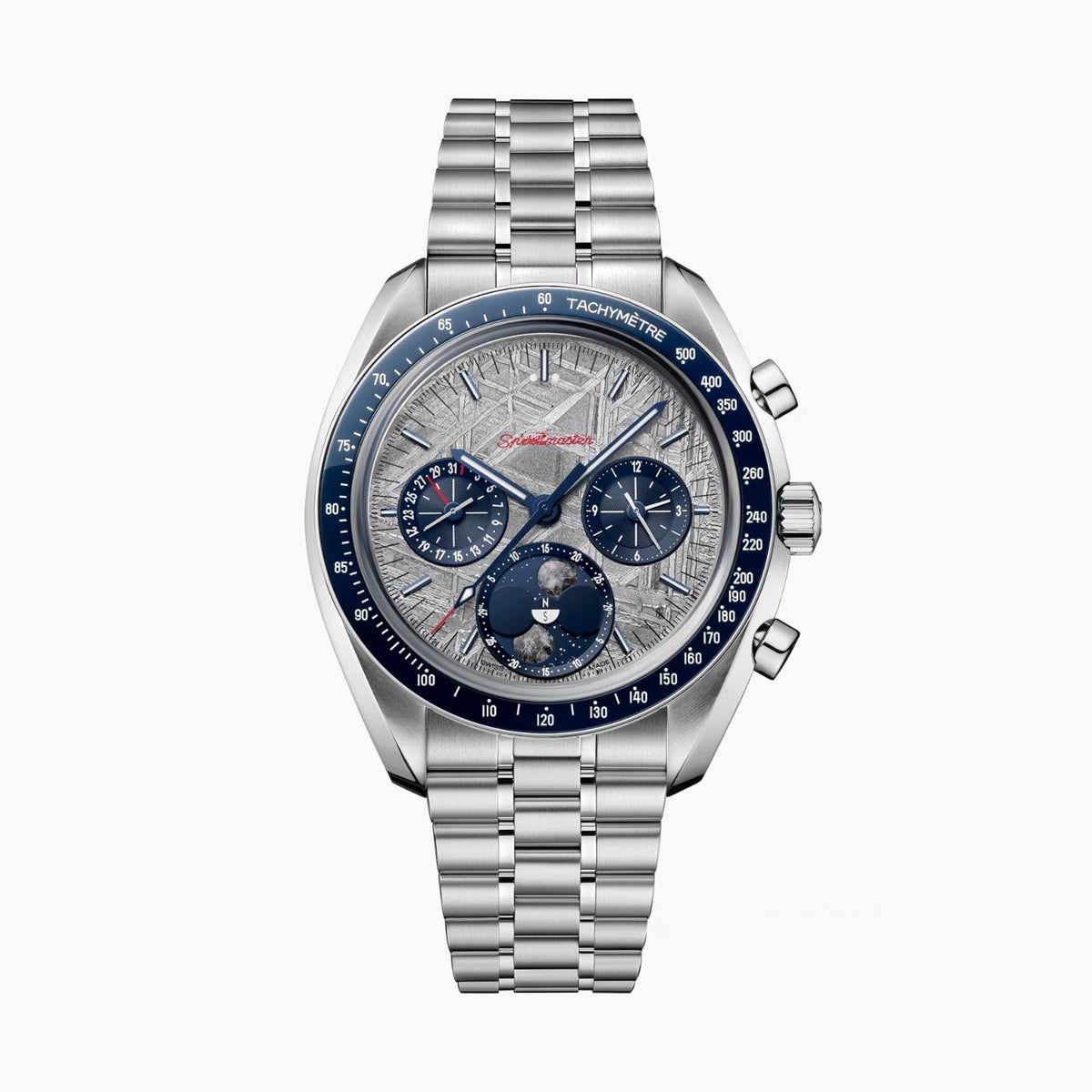 Chronograph Blue 18K White Gold 43mm