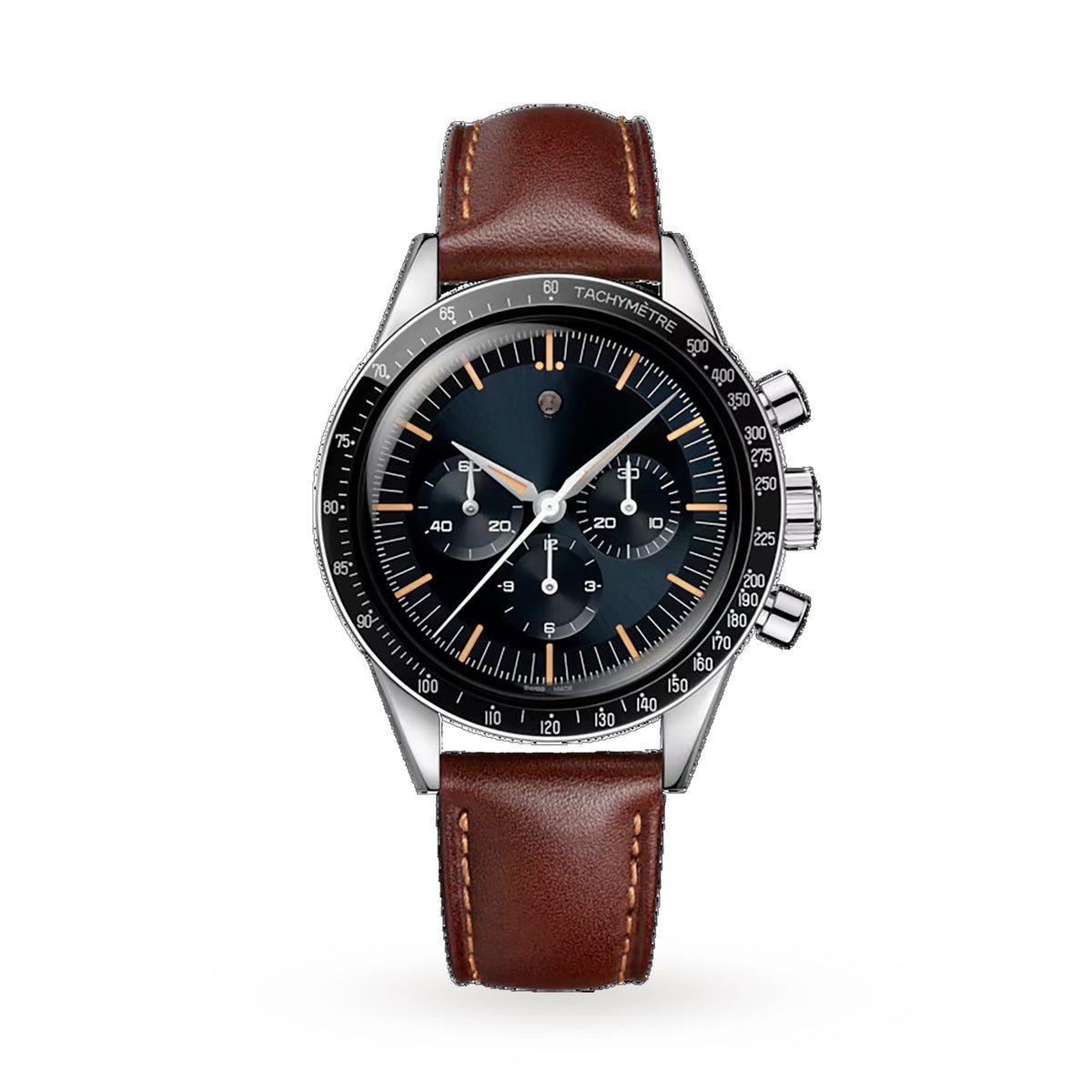 Chronograph Black Stainless Steel 39.7mm