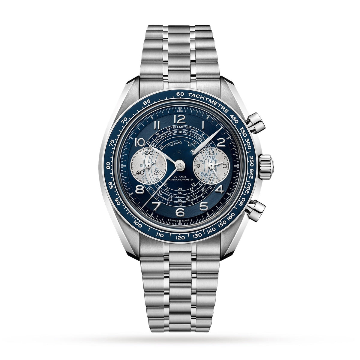Classic Blue Stainless Steel 43mm (2)