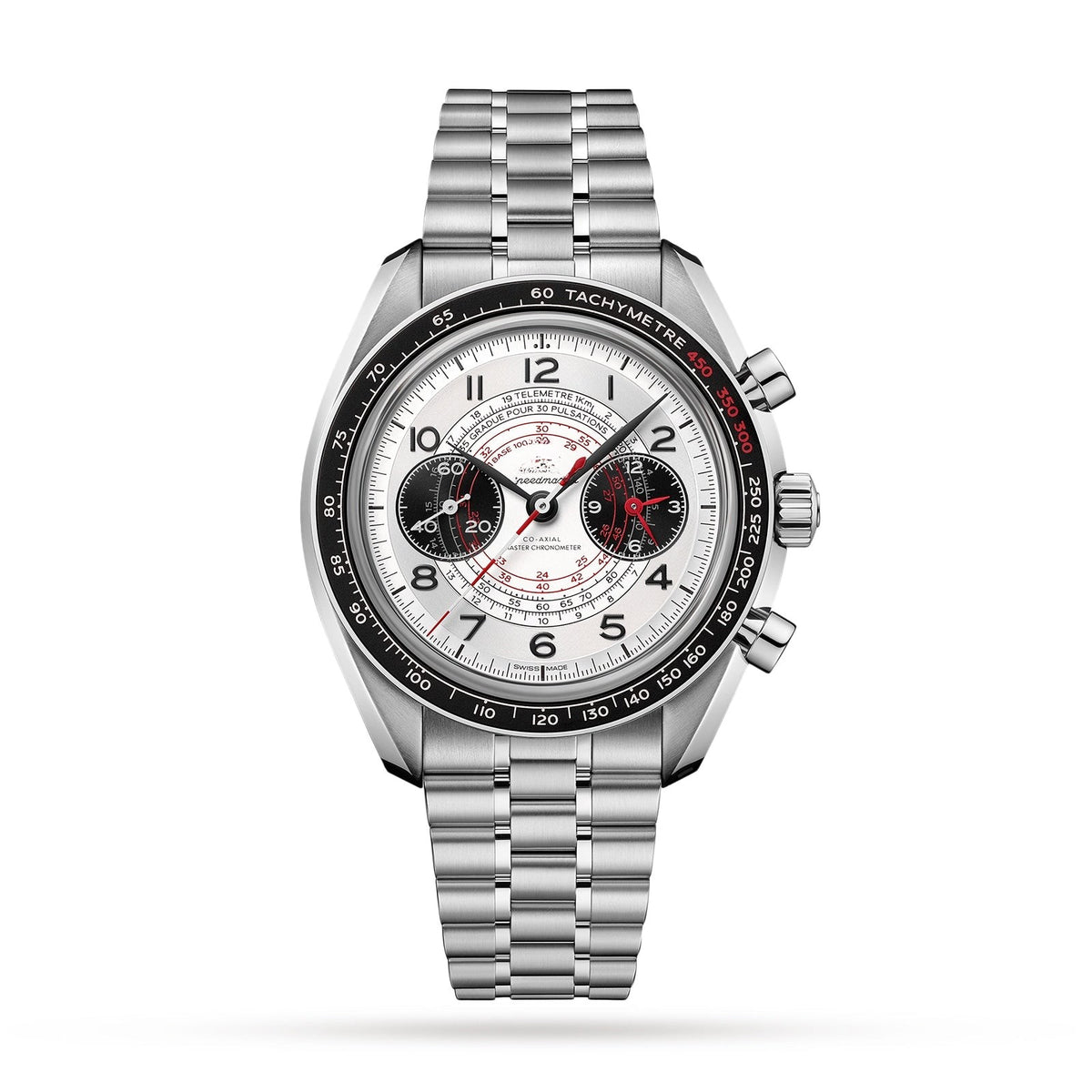 Vintage Black Stainless Steel 43mm