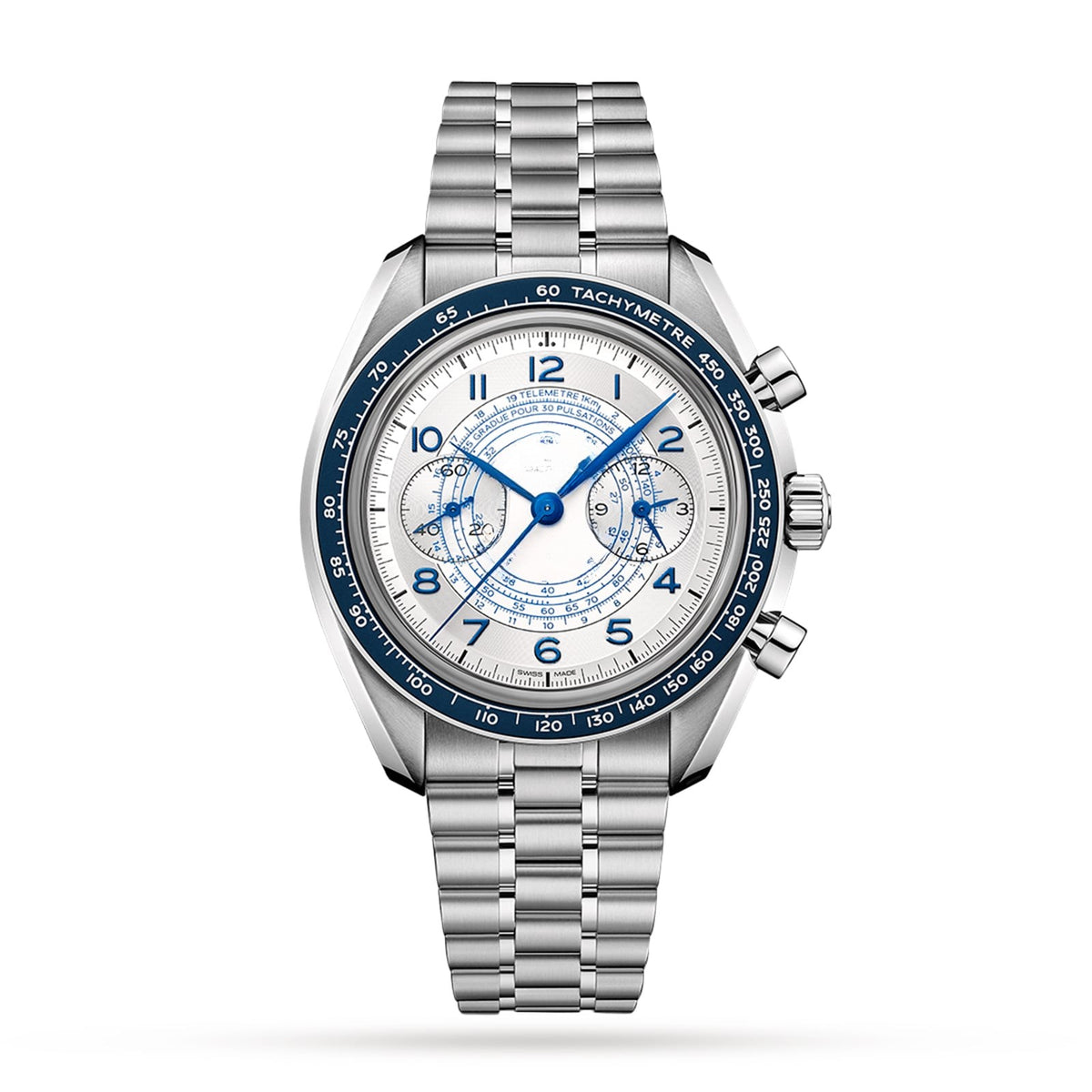 Classic Blue Stainless Steel 43mm (3)