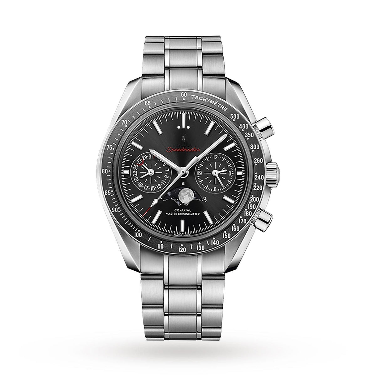 Chronograph Black Stainless Steel 25mm