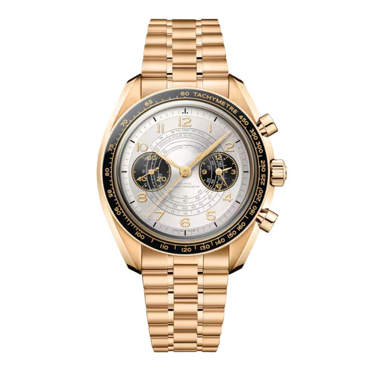 Chronograph Black 18K Yellow Gold 43mm (2)