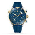 Skeleton Blue 18K Yellow Gold 44mm