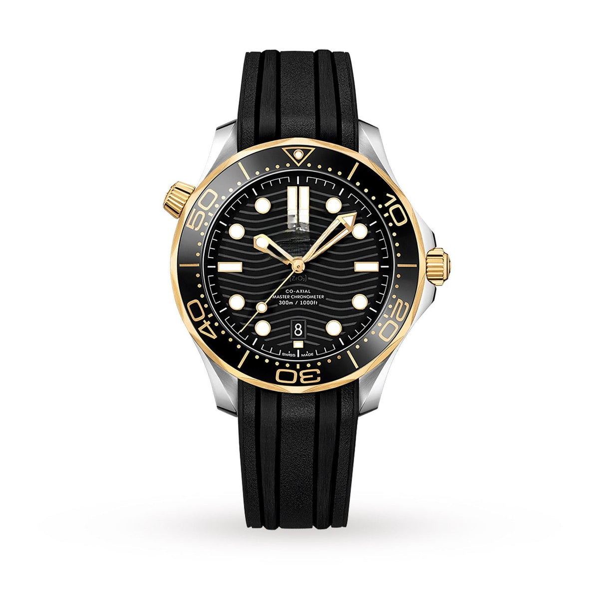 Skeleton Black 18K Yellow Gold 42mm