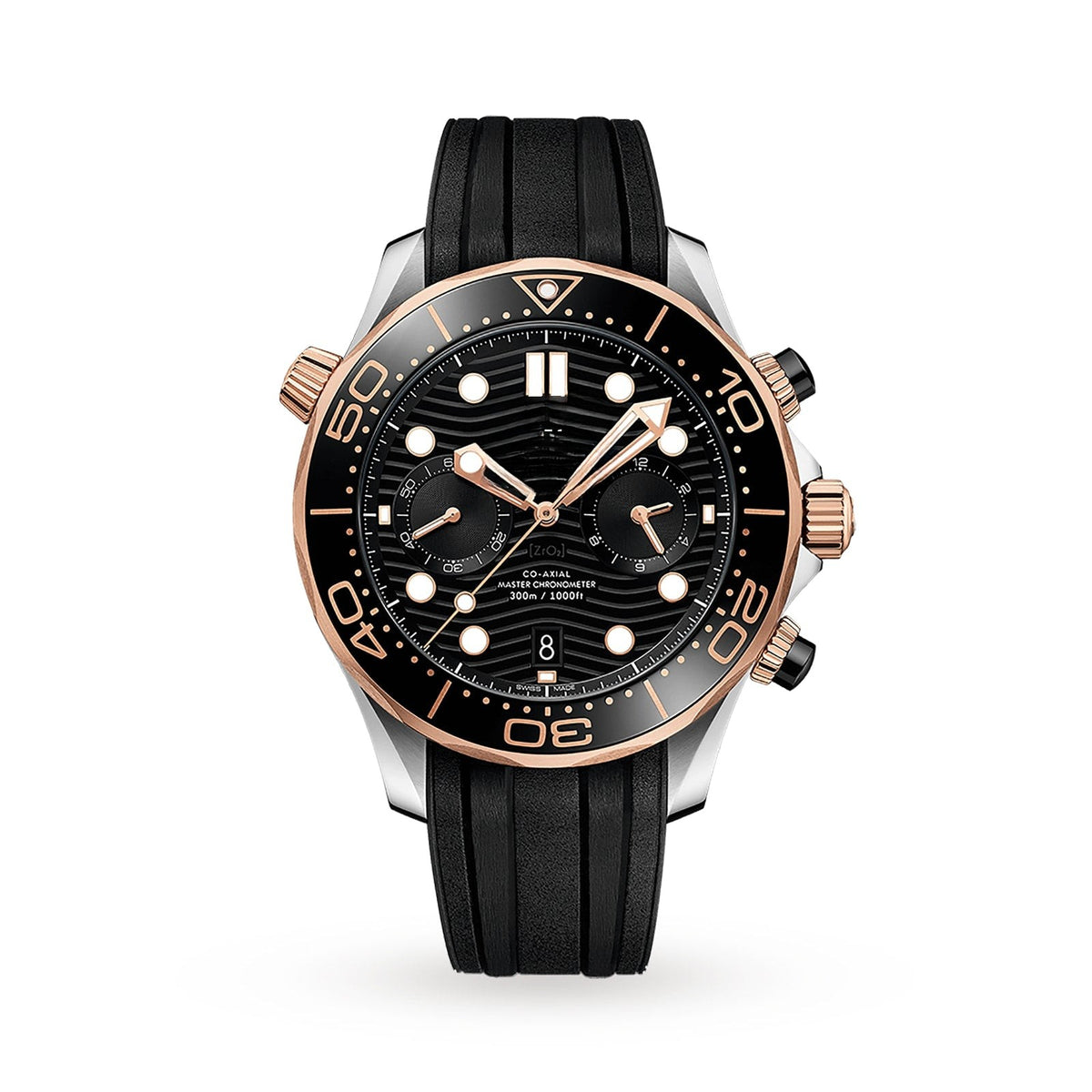 Chronograph Black 18K Rose Gold 44mm (2)