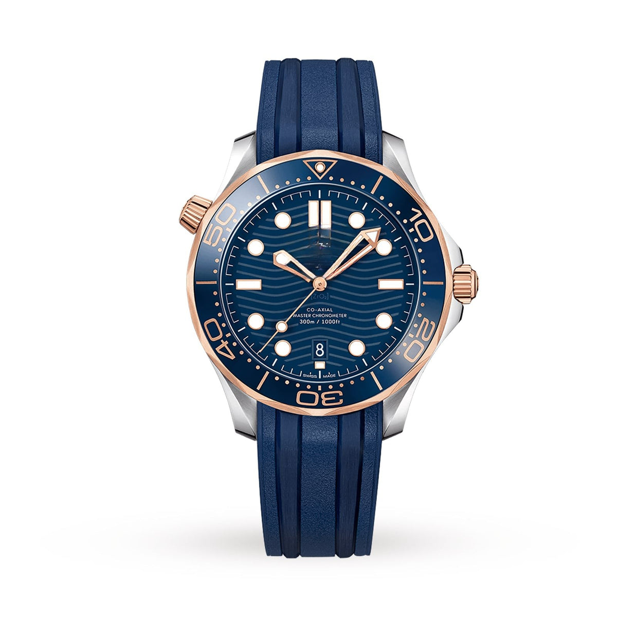 Skeleton Blue 18K Rose Gold 42mm (2)