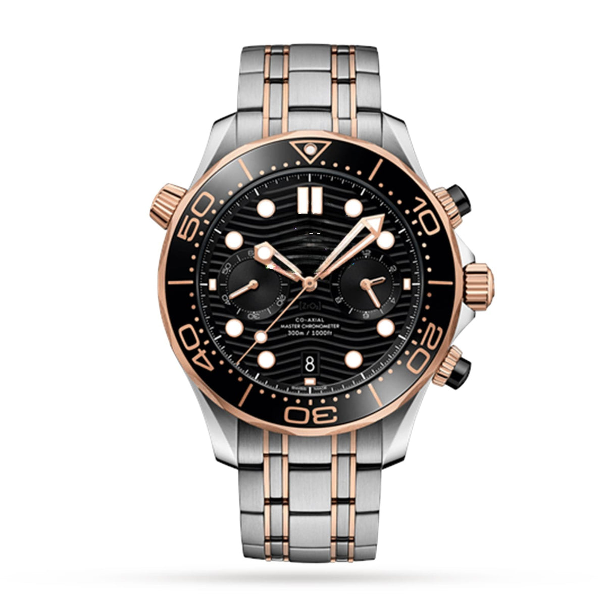 Diver Black 18K Yellow Gold 44mm