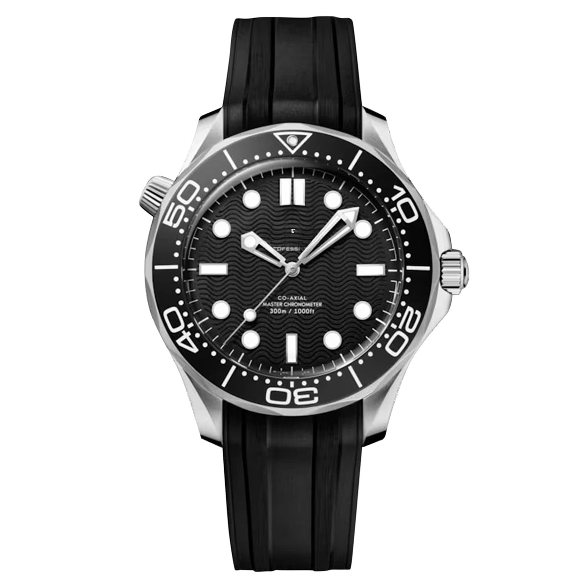 Skeleton Black Stainless Steel 42mm (6)