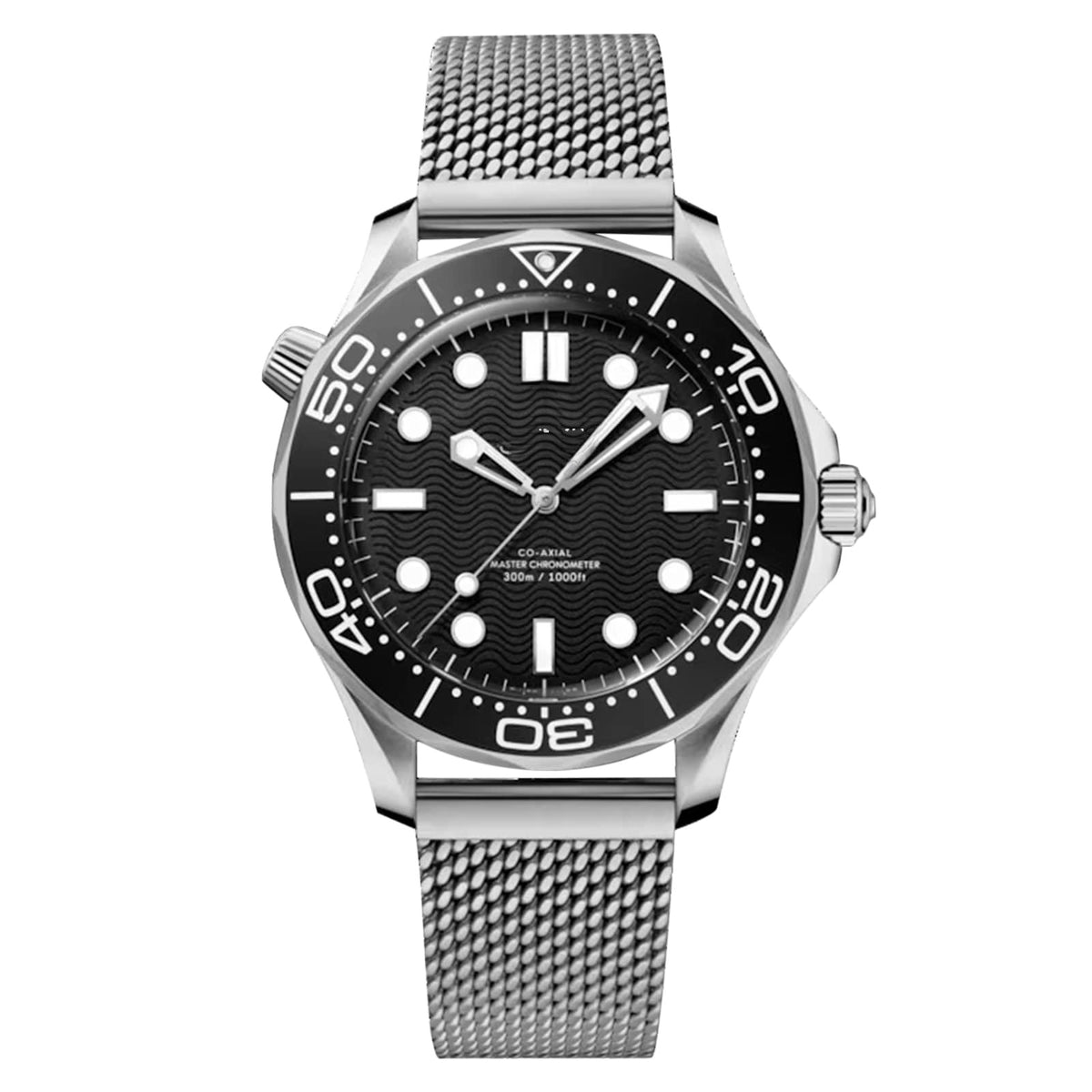 Skeleton Black Stainless Steel 42mm (7)