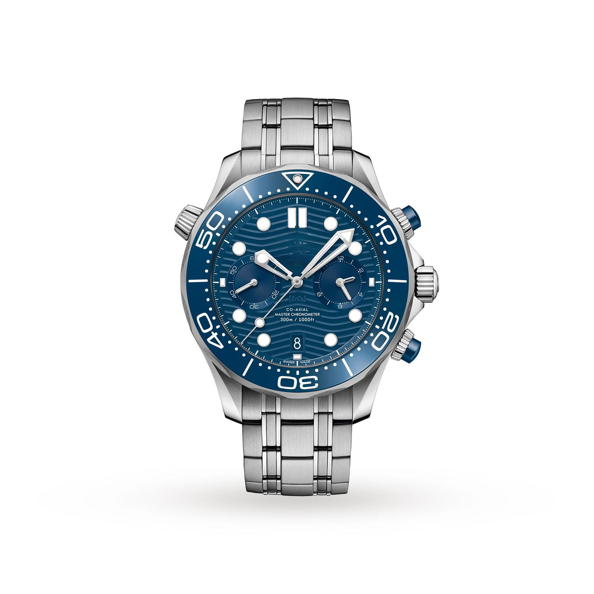 Chronograph Blue Stainless Steel 44mm