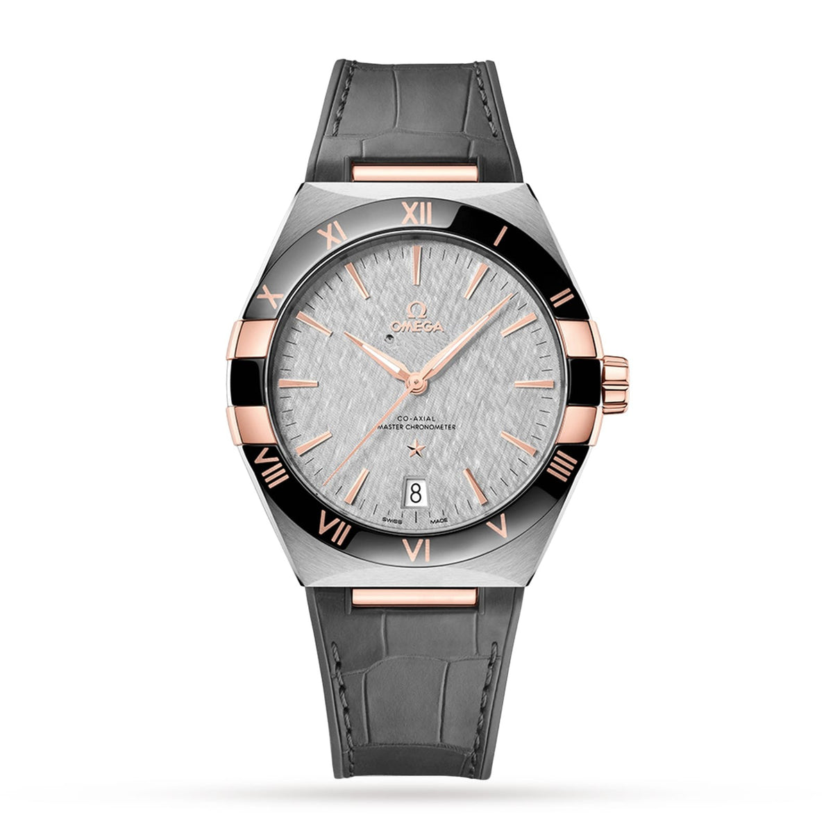 Classic Black 18K Rose Gold 41mm