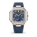 Calendar Blue Platinum 45mm
