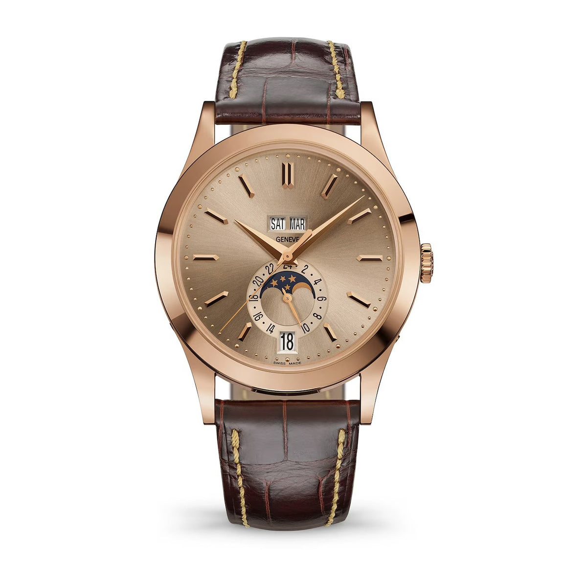 Classic 18K Rose Gold 38.5mm